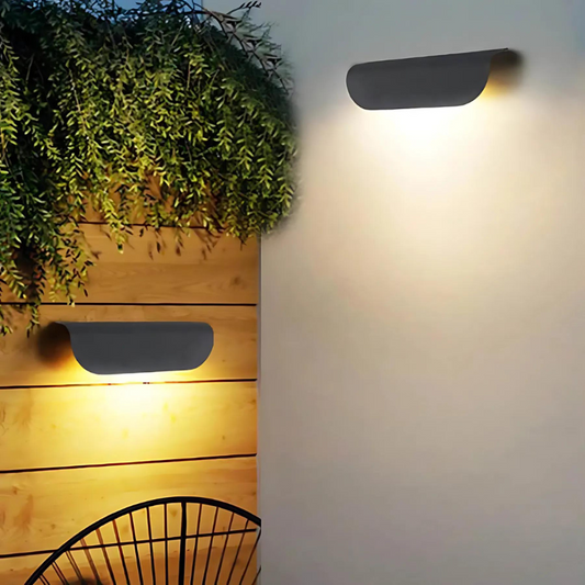 Lunaria | Applique Murale Extérieure – Étanche & Design Moderne